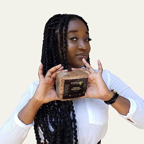 Large Afrikinky Black Soap