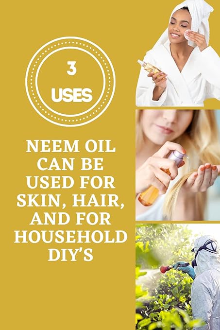 Unrefined Cold Pressed Premium 100% Pure Neem Oil