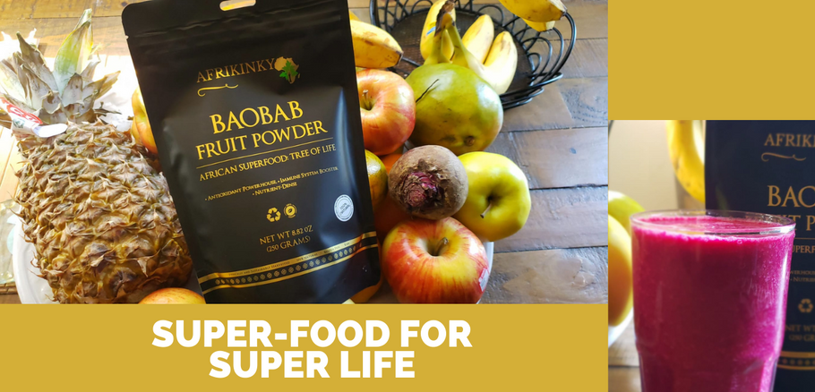 SUPER-FOOD FOR A SUPER-LIFE
